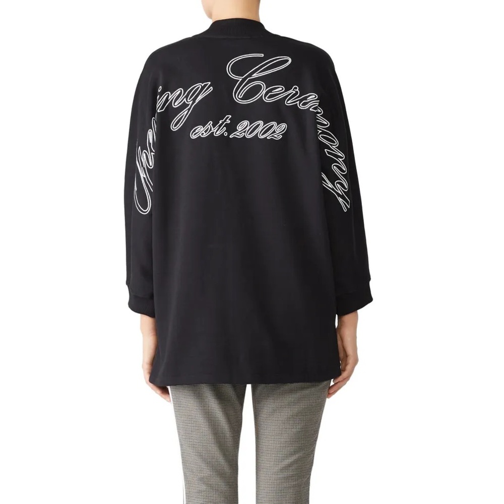 Opening Ceremony Logo Dolman Sweatshirt Black Size M